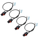 4x Reparatursatz Kabelsatz Stecker  Einspritzdüsen Citroen Fiat Peugeot Renault