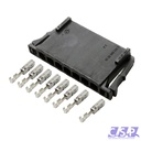 Stecker Set 7-polig wie A2115450328 Rückleuchte kompatibel zu Mercedes C-Klasse W203 W204 W211