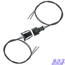 Reparaturset Kabelsatz 2-polig wie VW 1J0972712   1J0972923 Stecker Stift Buchse