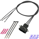 Reparatursatz Kabelsatz 3-polig JPT Stecker 1,00mm² passt zu VW 357972753 357 972 753