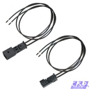 Reparaturset Stecker 2-polig passt zu BMW 8373575 / VW 3B0973115A TE 1-1718333-1