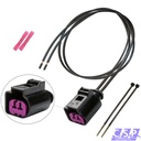 Reparatursatz Kabel Stecker 2-pol. 1J0973772 Lichtmaschine passt zu AUDI VW SEAT SOKDA