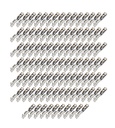 100x MQS Quadlok Buchse Stecker Crimp Terminal Kontakt PIN 0,50mm² - 0,75mm² kompatibel mit VW, BMW, Fakra MOST