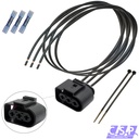 Kabelsatz 3-polig Stecker Zentralelektrik 1J0973753 passt zu VW, AUDI, SKODA