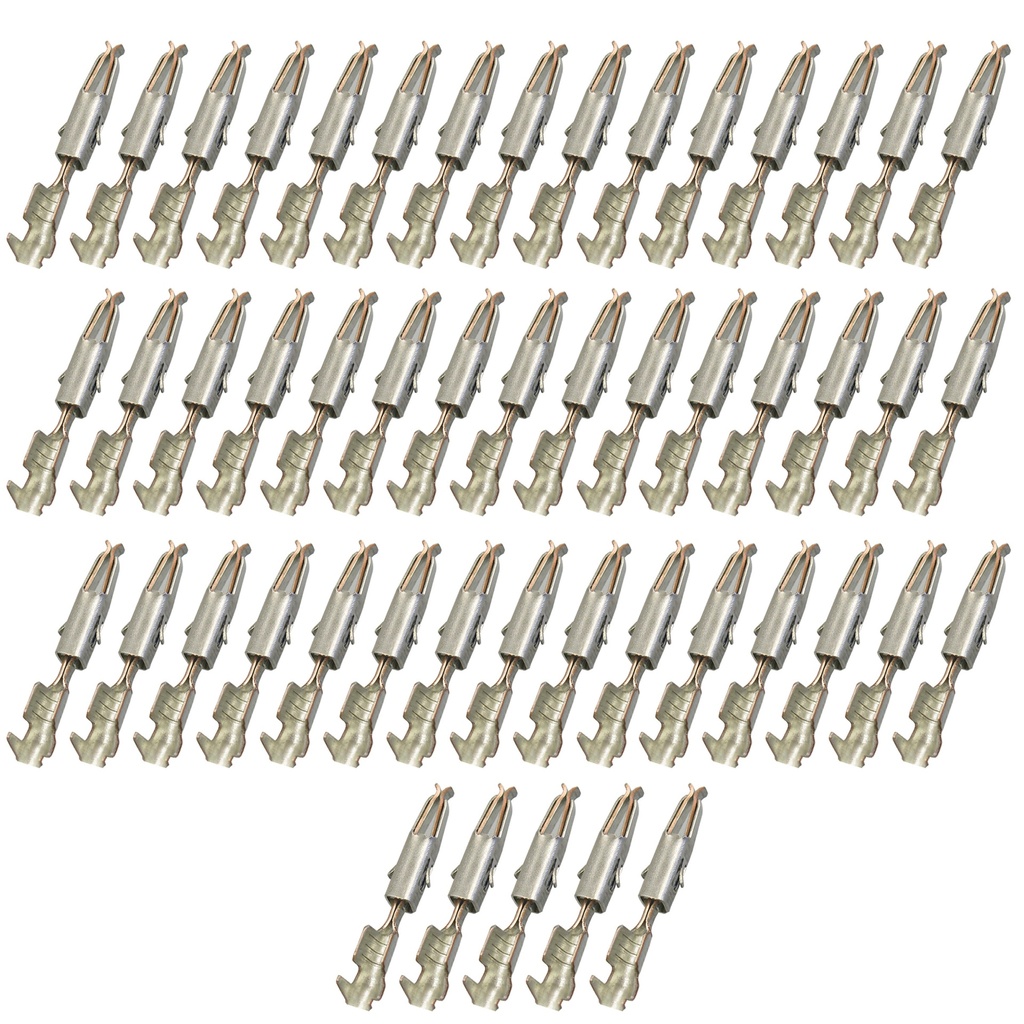 50x Micro Timer mini ISO Kontakte, Buchse Pin, Crimp KFZ Auto Hifi Navi