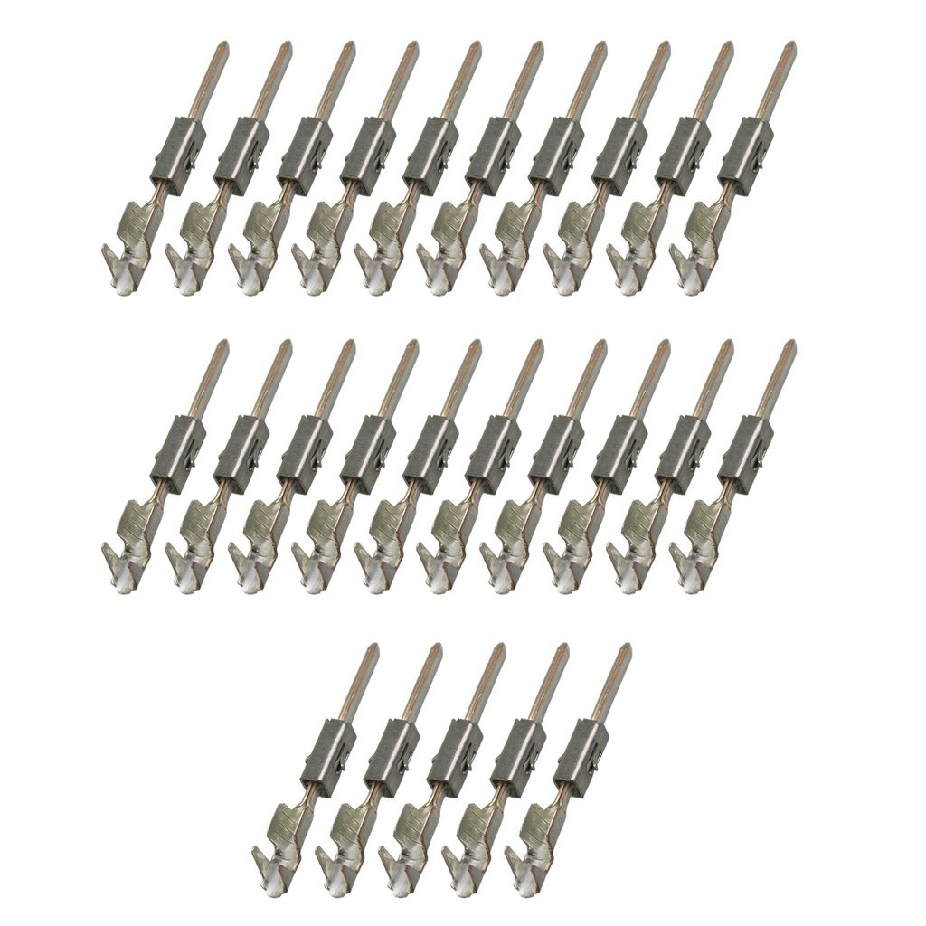 25x Micro Timer Mini ISO Kontakte, Stift Pin, Crimp KFZ Auto Hifi Navi 103361