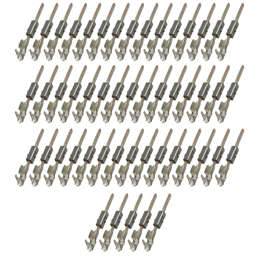 50x Micro Timer Mini ISO Kontakte, Stift Pin, Crimp KFZ Auto Hifi Navi 103361