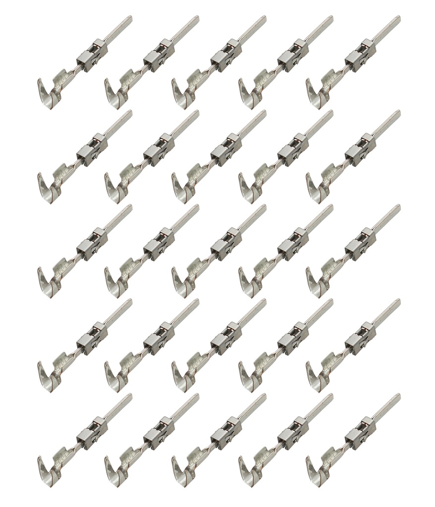 25x Micro Timer II gedichtet Stift Kontakt Pin 0,20mm² - 0,50mm² kompatibel mit VW 103360.03 N 103 360.03