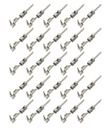 25x Micro Timer II gedichtet Stift Kontakt Pin 0,50mm² - 1,00mm² kompatibel mit VW 103361.02 N 103 361.02