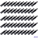 50x Superseal Gummitülle 2-pol. Knickschutz Tülle KFZ LKW Motorrad Quad Elektrik