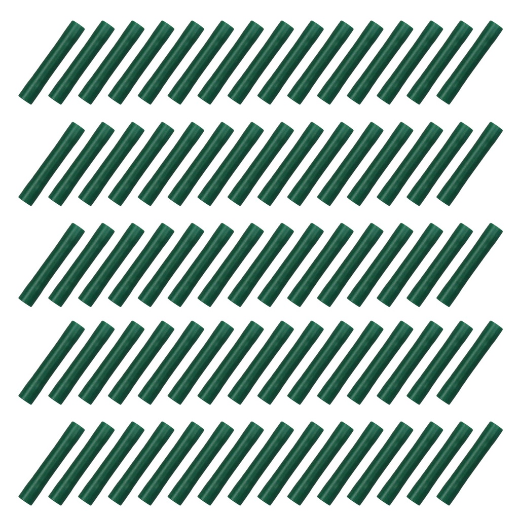 [33-0782-075] 75x Stoßverbinder 0,10 - 0,50²  grün Quetschverbinder Kabelverbinder Elektrik