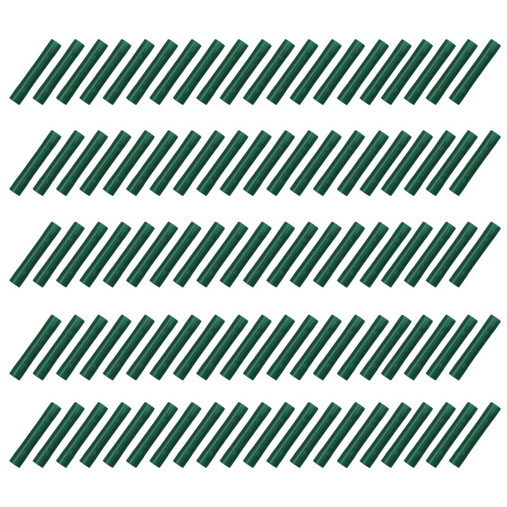 [33-0782-100] 100x Stoßverbinder 0,10 - 0,50²  grün Quetschverbinder Kabelverbinder Elektrik