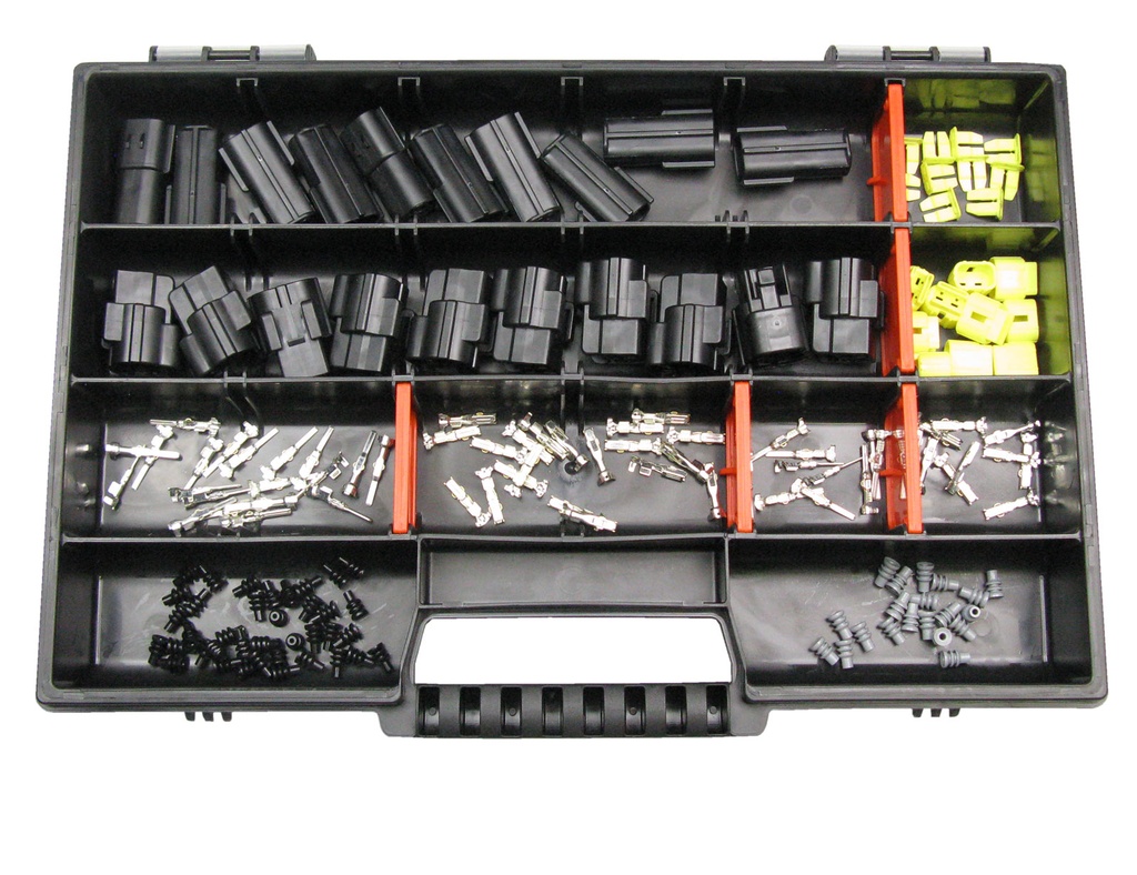 [33-1063-SK] Econoseal 070 J Mark II Serie 10x 2-polig Sortiment Set LKW AUTO Motorrad Ducati