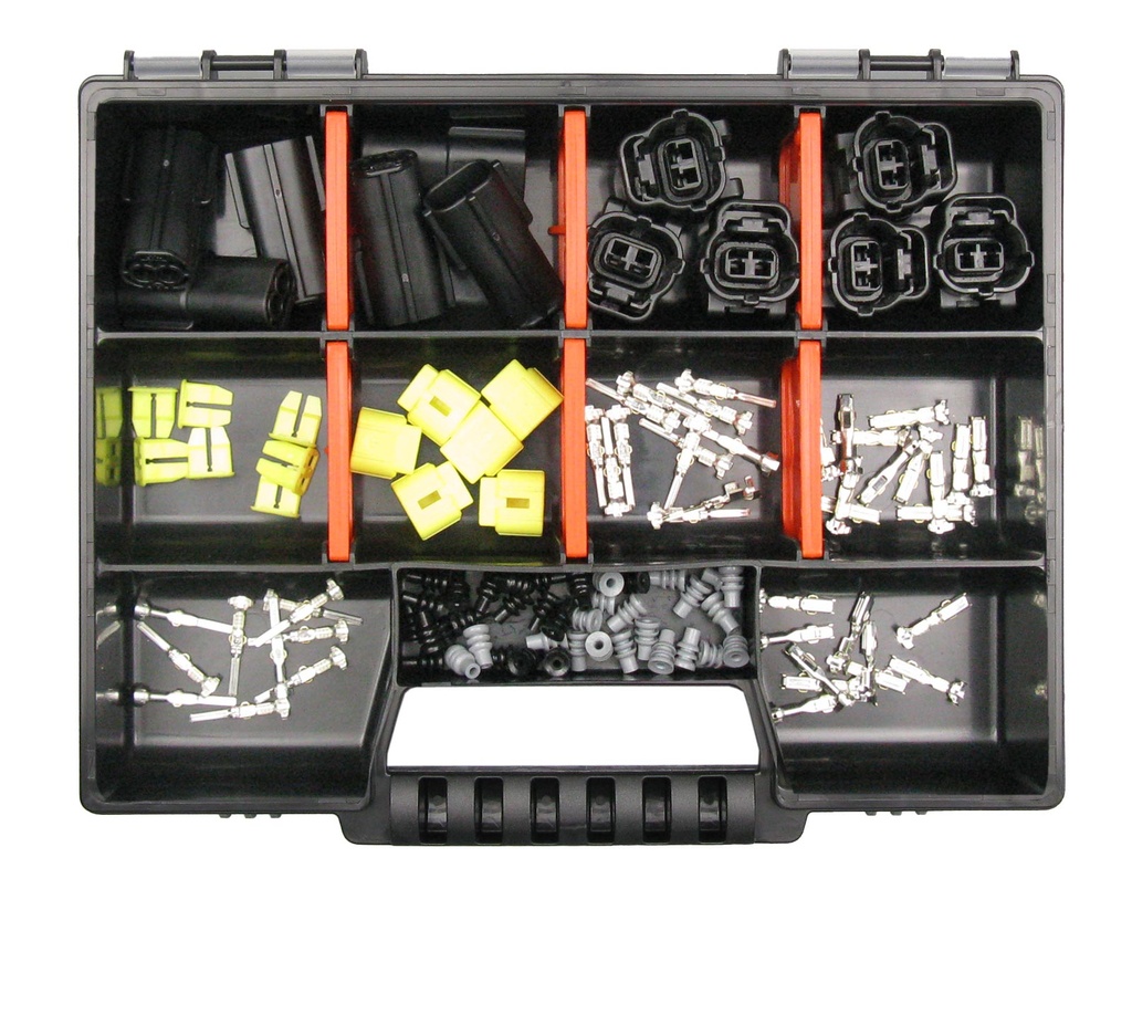 [33-1060-SK] Econoseal 070 J Mark II Serie 6x 2-polig Sortiment Set LKW AUTO Motorrad Ducati