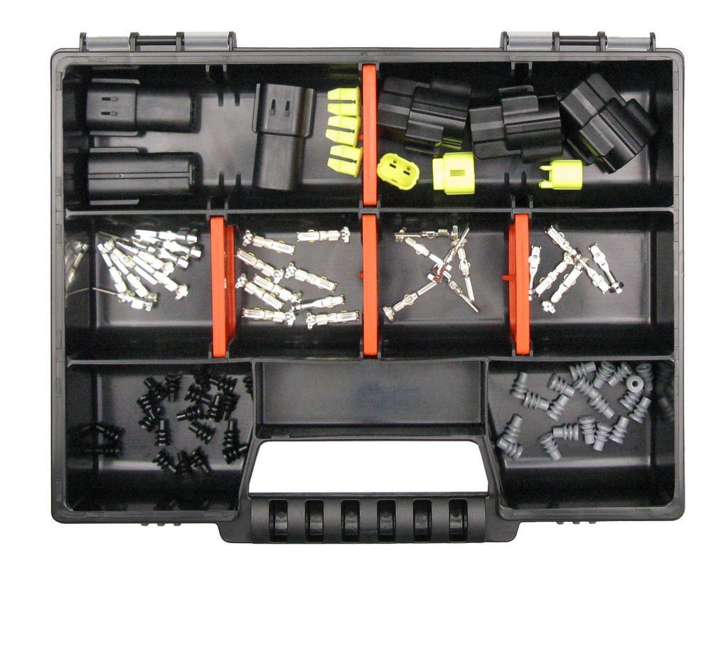 [33-1062-SK] Econoseal 070 J Mark II Serie 3x 2-polig Sortiment Set LKW AUTO Motorrad Ducati