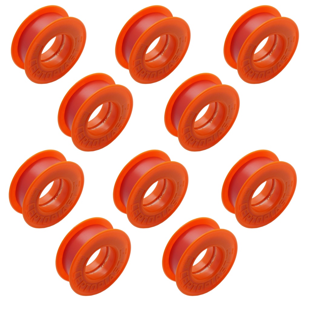 [33-1092-10-rt] 10x Isolierband rot 4,5m x 15mm Klebeband Tape PVC VDE Elektrik Industrie KFZ