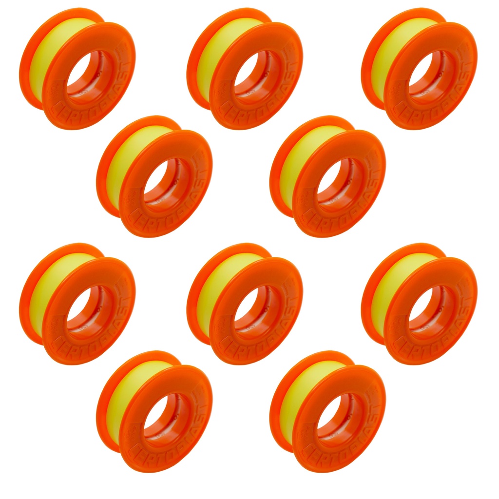 [33-1092-10-ge] 10x Isolierband gelb 4,5m x 15mm Klebeband Tape PVC VDE Elektrik Industrie KFZ