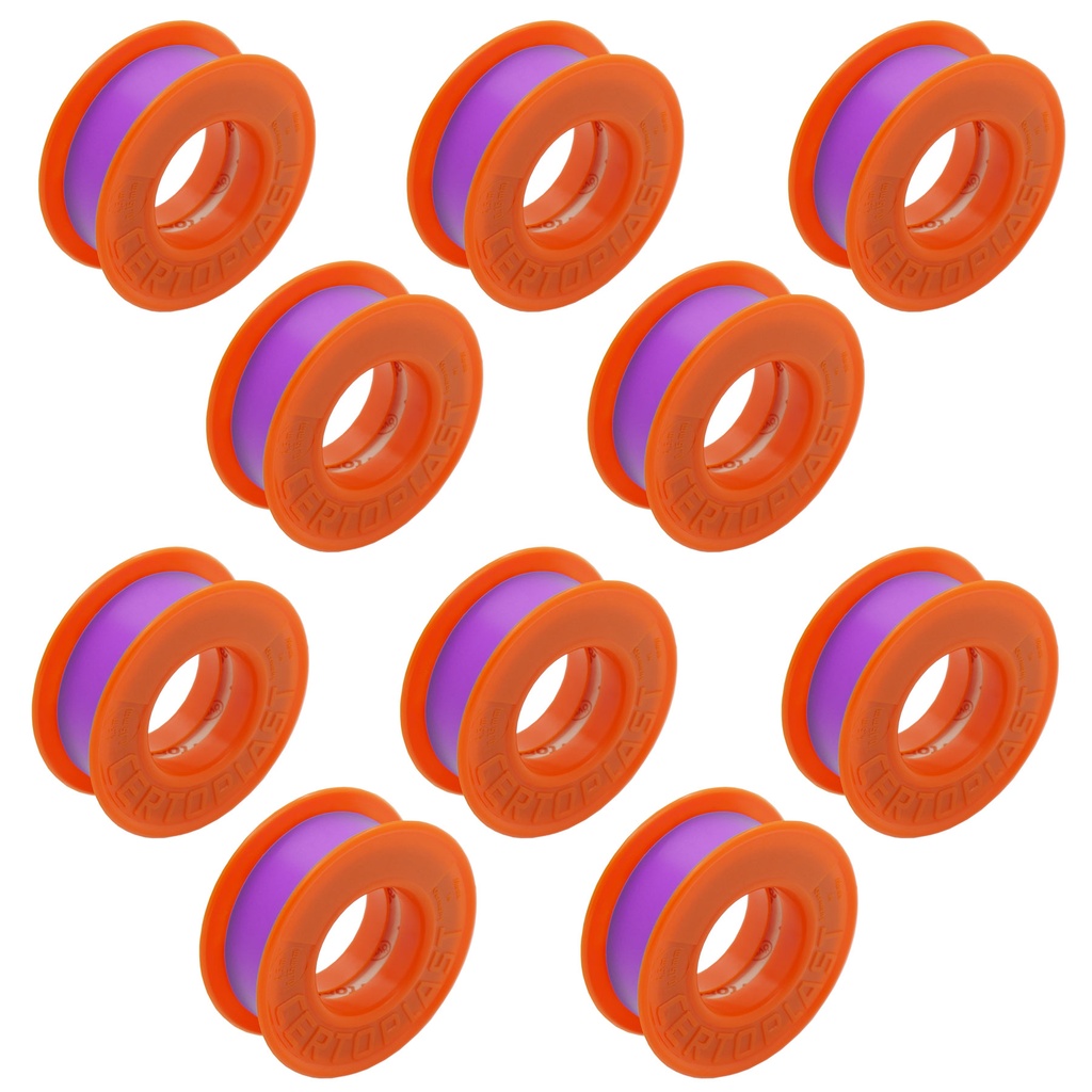 [33-1092-10-vi] 10x Isolierband violett 4,5m x 15mm Klebeband Tape PVC VDE Elektrik Industrie KFZ