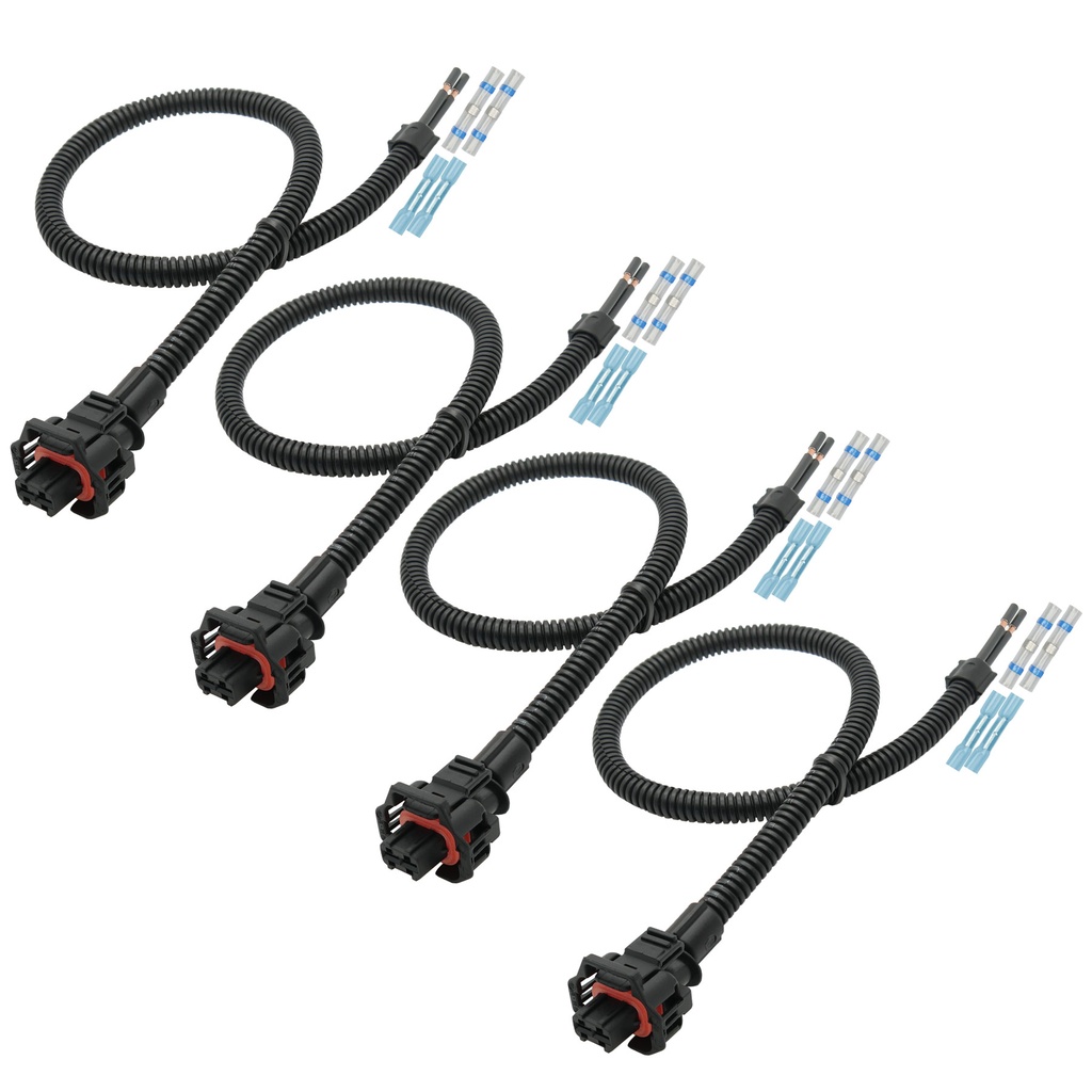 [33-1113] 4xReparatursatz Stecker Wellr. Injektor Einspritzdüse HDi 1,9 CDTi Opel Fiat BMW