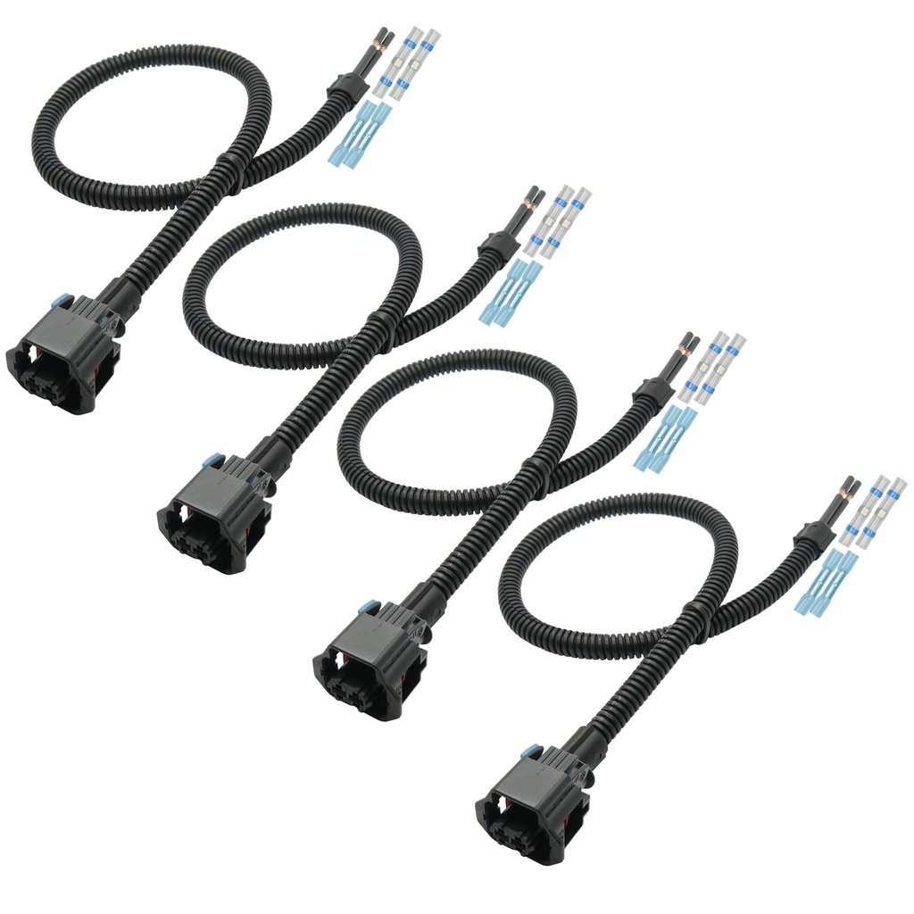 [33-1126] 4x Stecker Reparatursatz Wellrohr Injektor Einspritzdüse Opel Fiat 1.9 CDTi SAAB