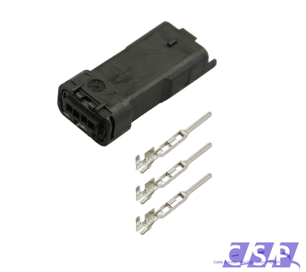 [33-1083] 4-pol. Ducati DDA Stecker (DT3V) für Umbau Batterieladegerät