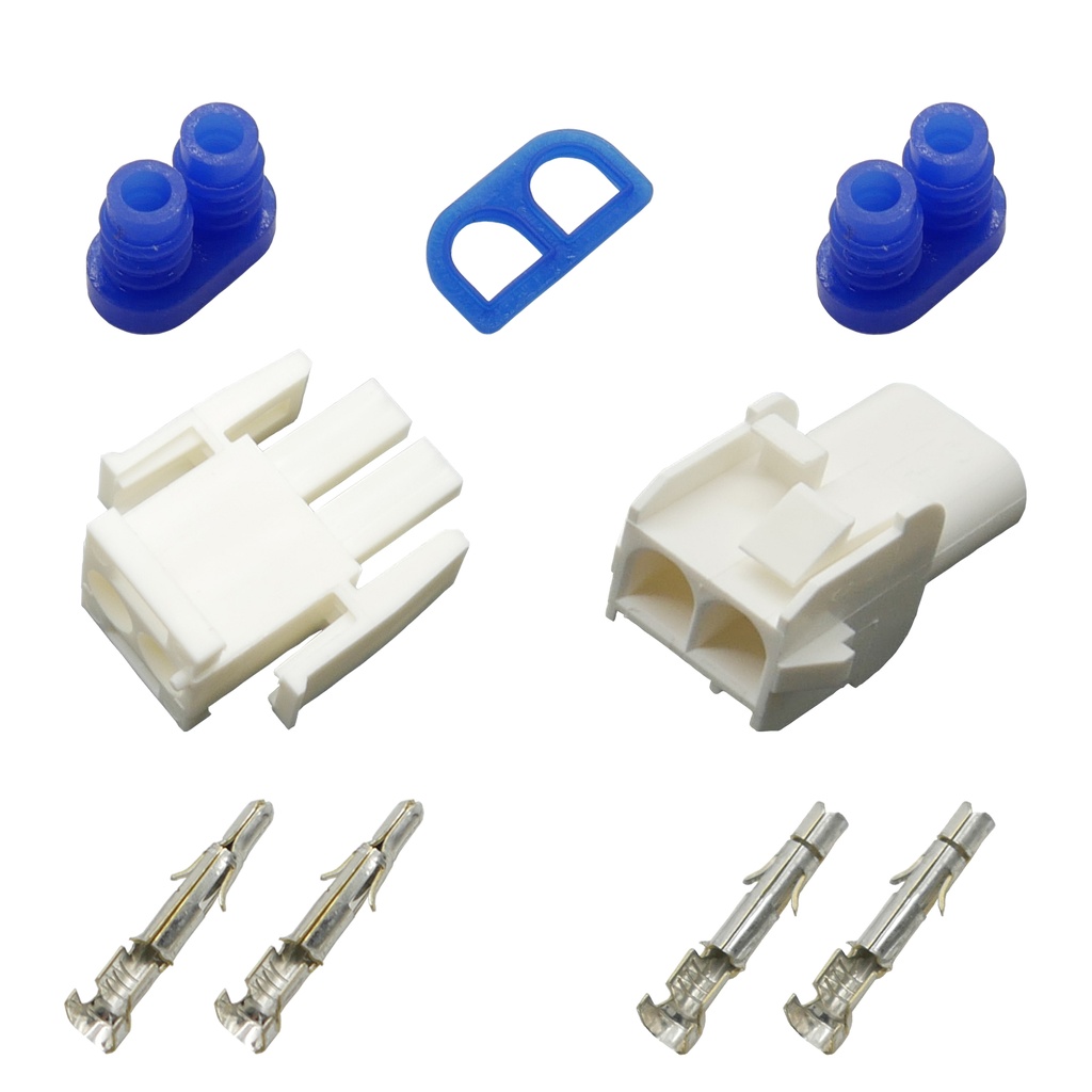 [33-1358] Stecker Set Steckverbinder gedichtet Universal Mate N Lok 2-polig und Kontakte