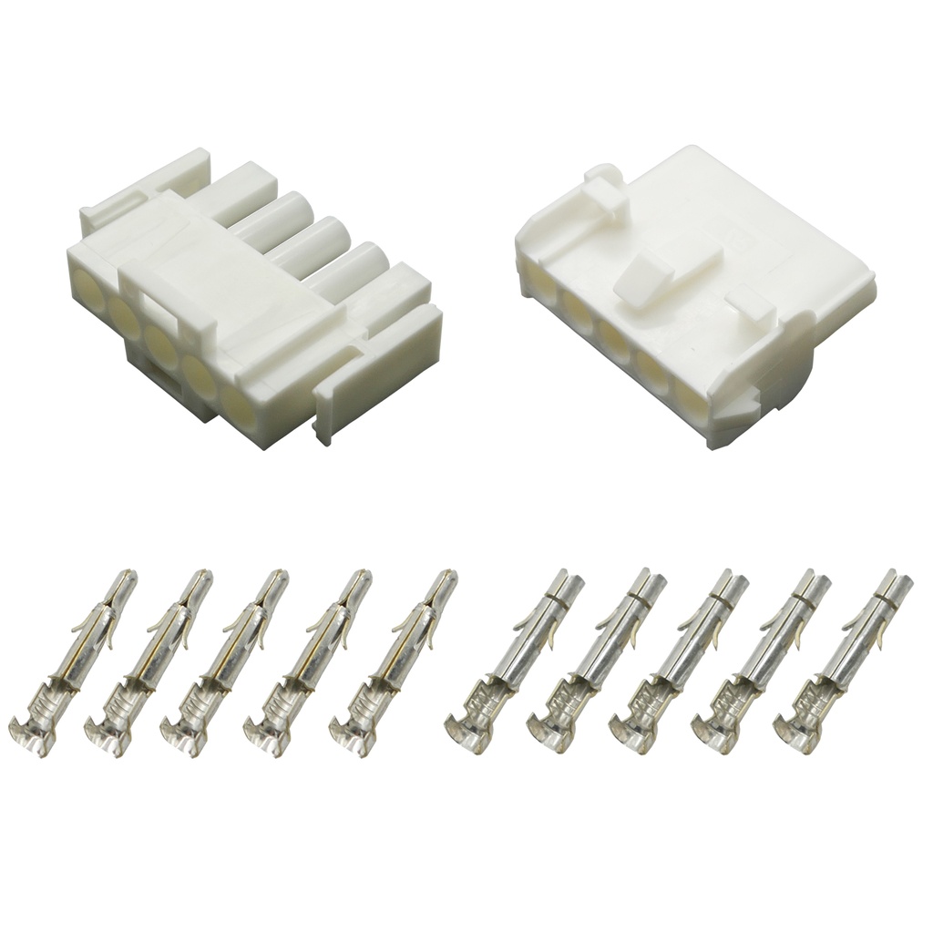 [33-1308] Stecker Set Steckverbinder Universal Mate N Lok 5-polig incl. Kontakten
