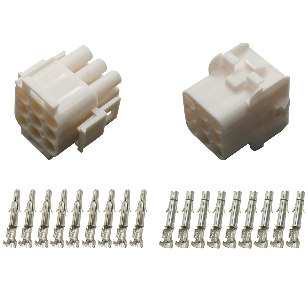 [33-1319] Stecker Set Steckverbinder Universal Mate N Lok 9-polig incl. Kontakten