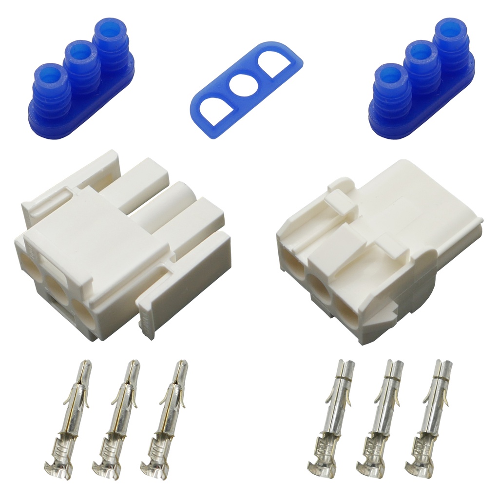 [33-1359] Stecker Set Steckverbinder gedichtet Universal Mate N Lok 3-polig und Kontakte