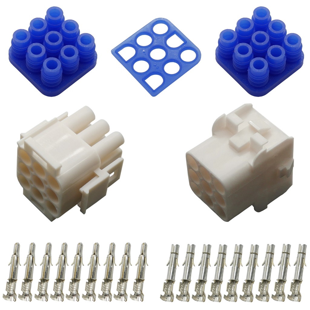 [33-1363] Stecker Set Steckverbinder gedichtet Universal Mate N Lok 9-polig und Kontakte