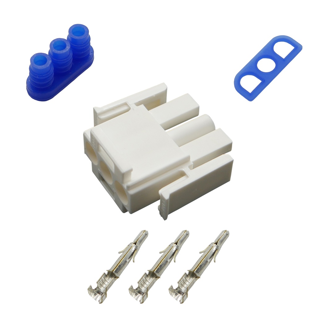 [33-1313] Stecker Stiftgehäuse gedichtet Universal Mate N Lok 3-polig incl. Kontakten