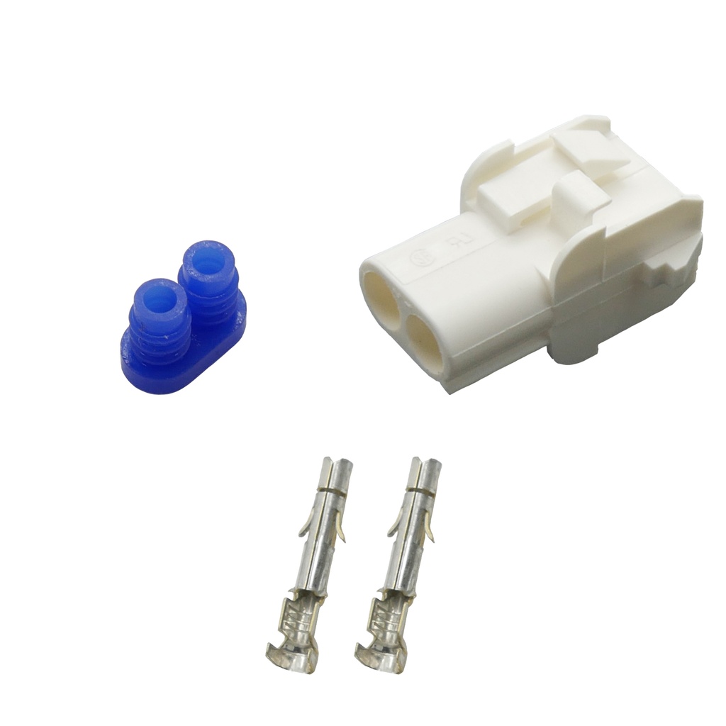 [33-1334] Stecker Buchsengehäuse gedichtet Universal Mate N Lok 2-polig incl. Kontakten