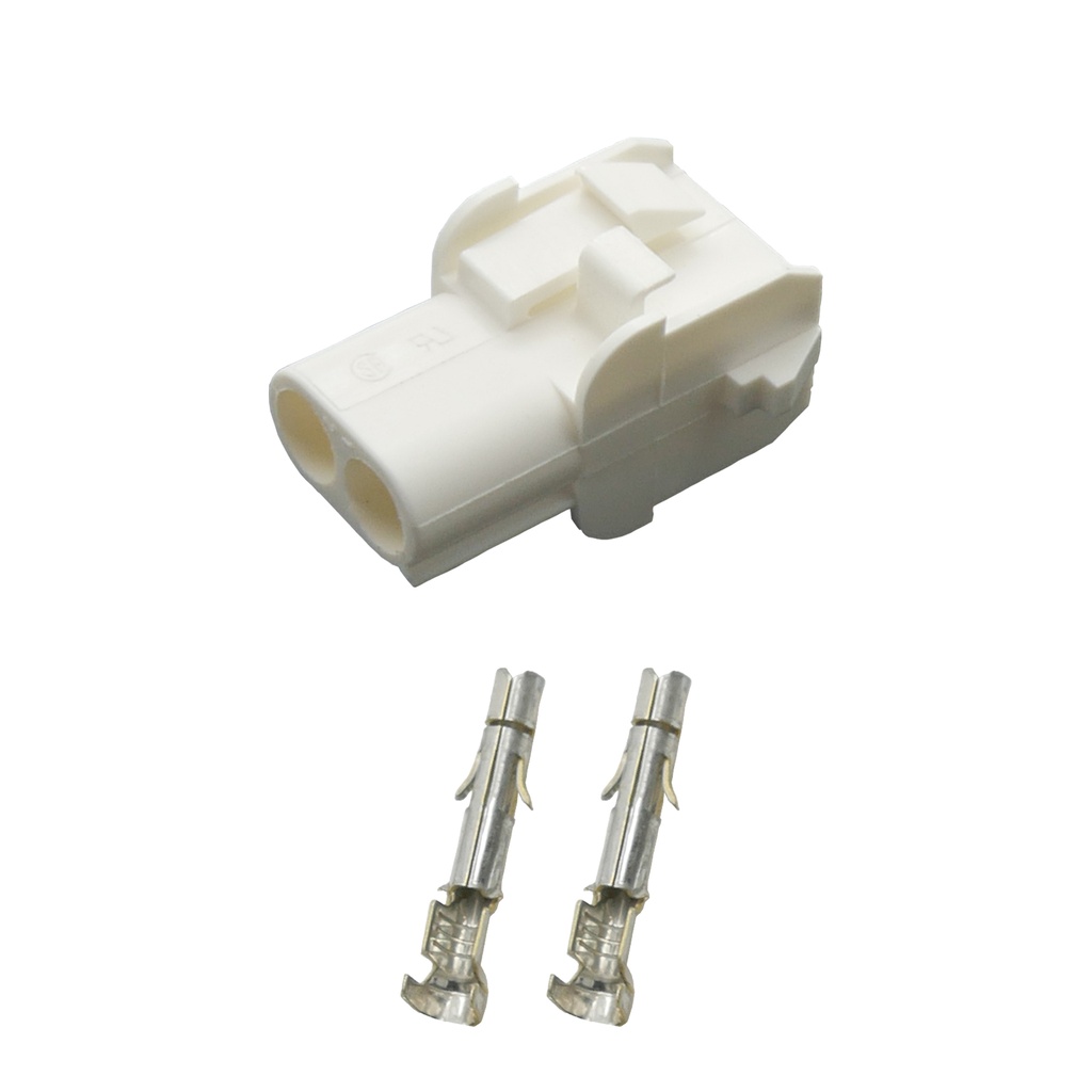 [33-1335] Stecker Buchsengehäuse Universal Mate N Lok 2-polig incl. Kontakten