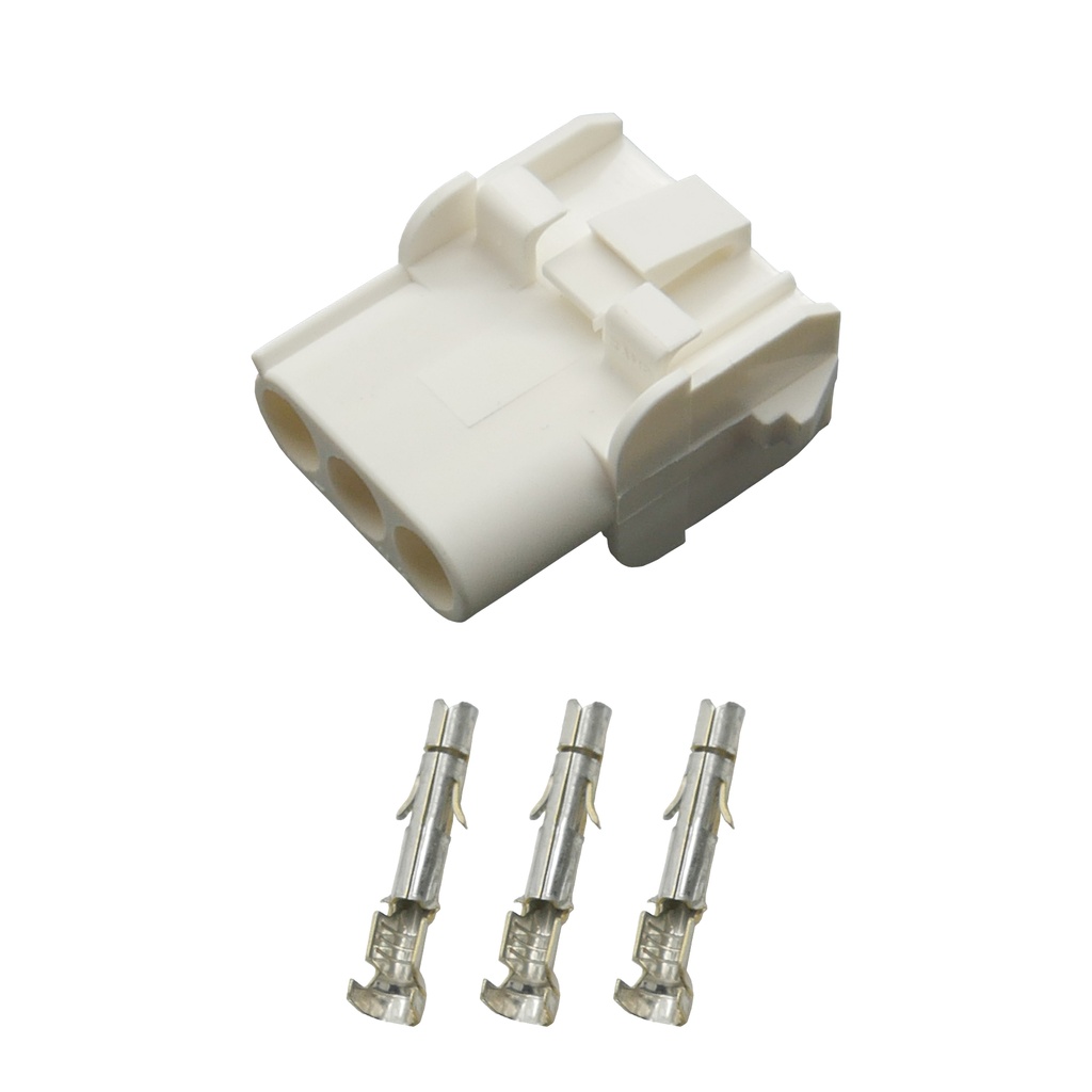 [33-1338] Stecker Buchsengehäuse Universal Mate N Lok 3-polig incl. Kontakten