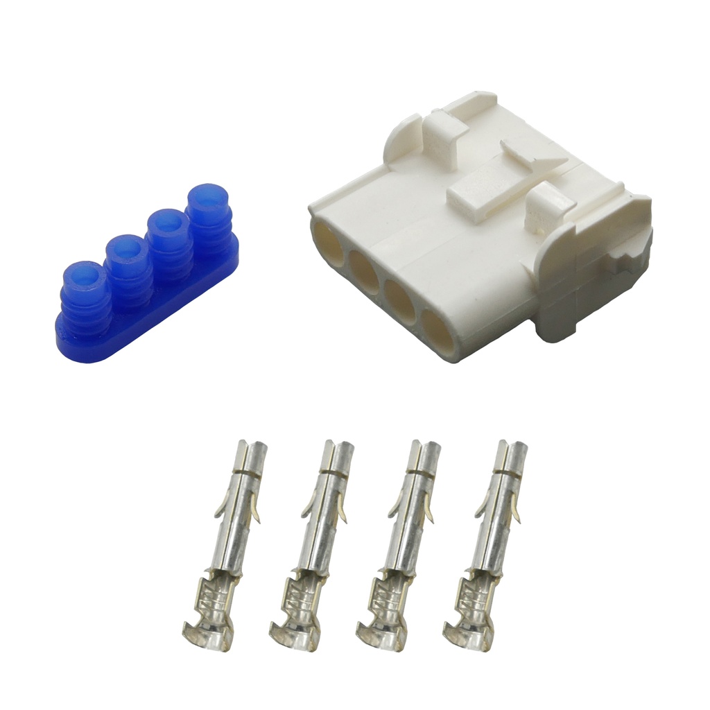 [33-1340] Stecker Buchsengehäuse gedichtet Universal Mate N Lok 4-polig incl. Kontakten