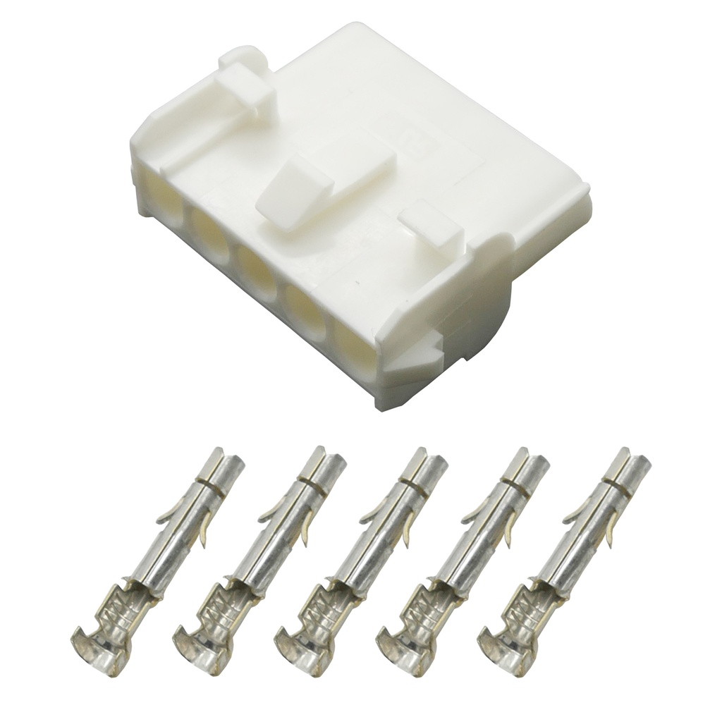 [33-1344] Stecker Buchsengehäuse Universal Mate N Lok 5-polig incl. Kontakten