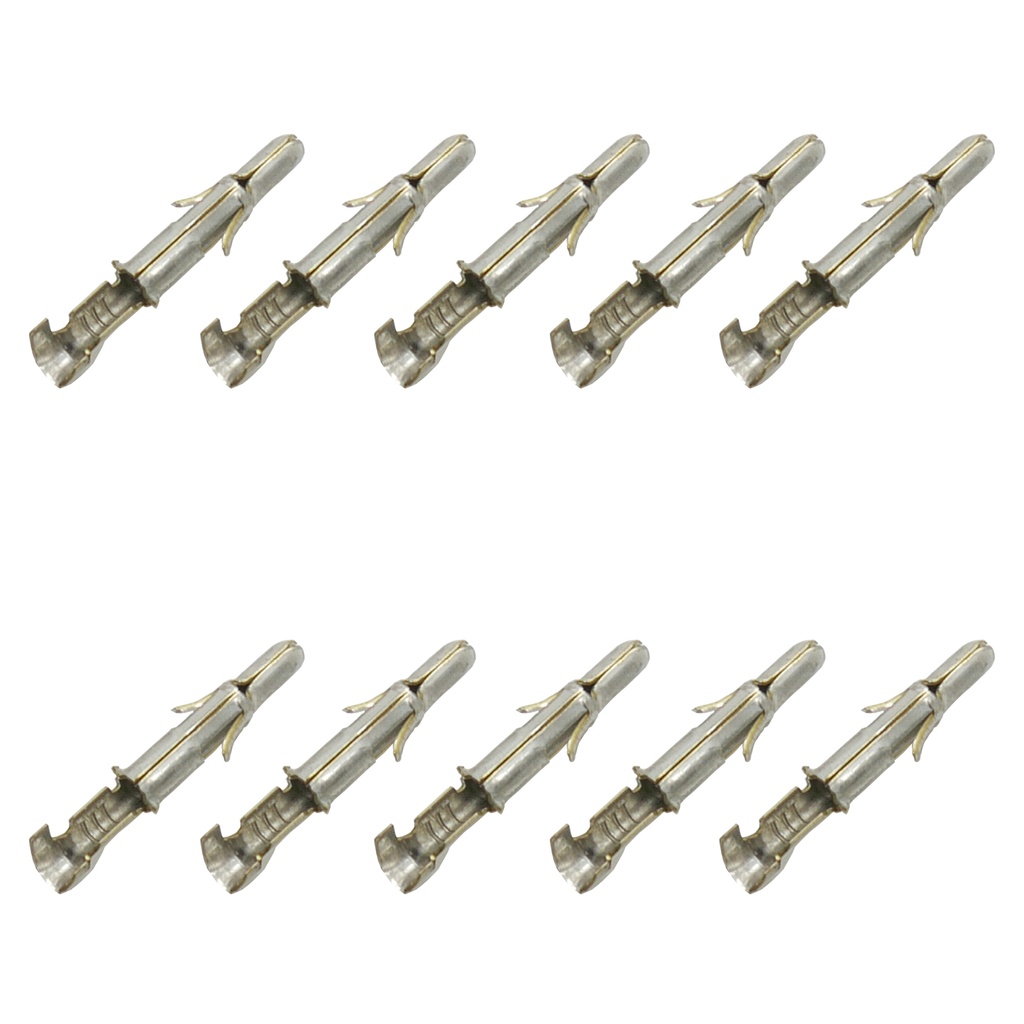 [33-1383] Universal MATE-N-LOK Stiftkontakte 0,20mm² - 0,80mm² 10 Stück