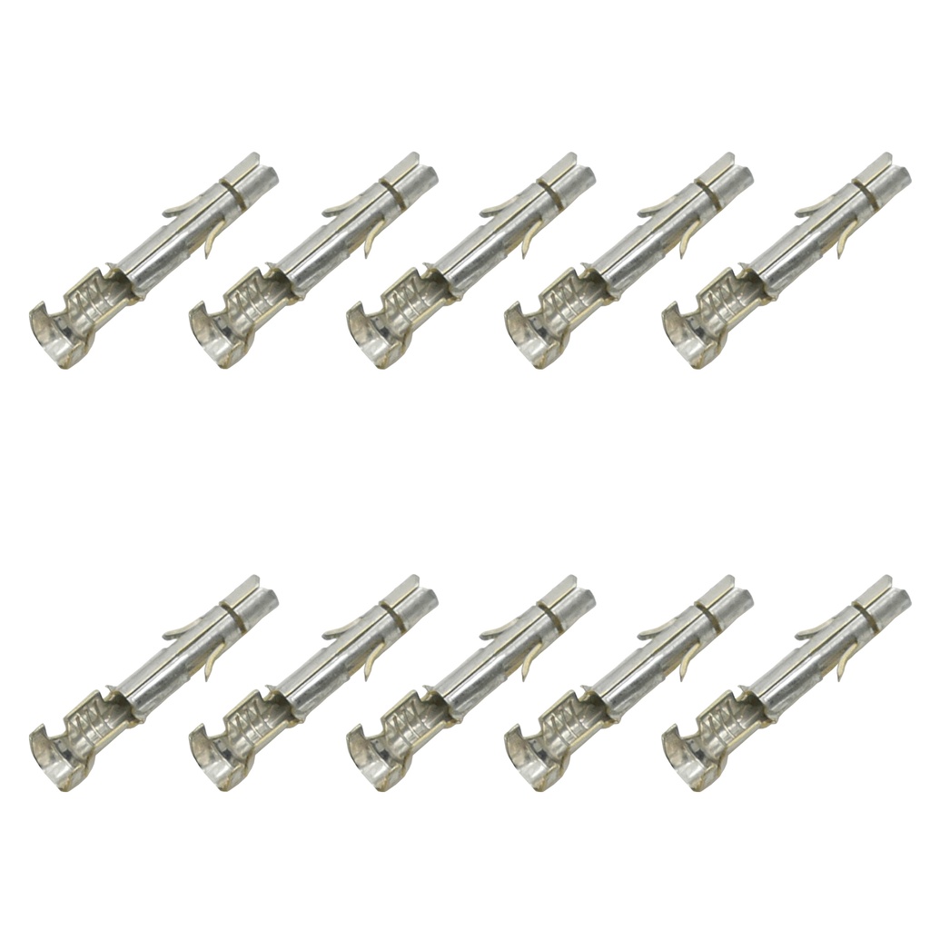 [33-1384] Universal MATE-N-LOK Buchsenkontakte 0,50mm² - 2,10mm² 10 Stück
