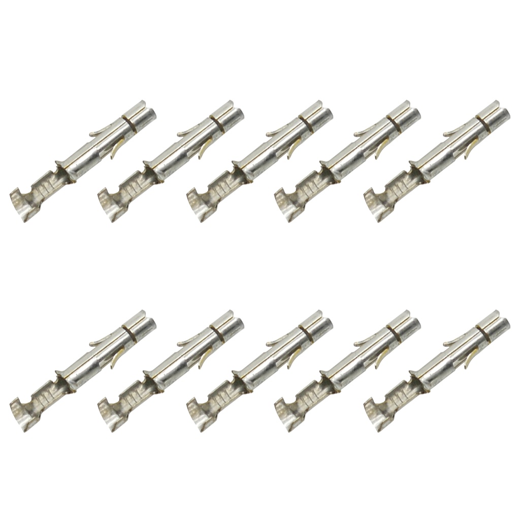 [33-1385] Universal MATE-N-LOK Buchsenkontakte 0,20mm² - 0,80mm² 10 Stück