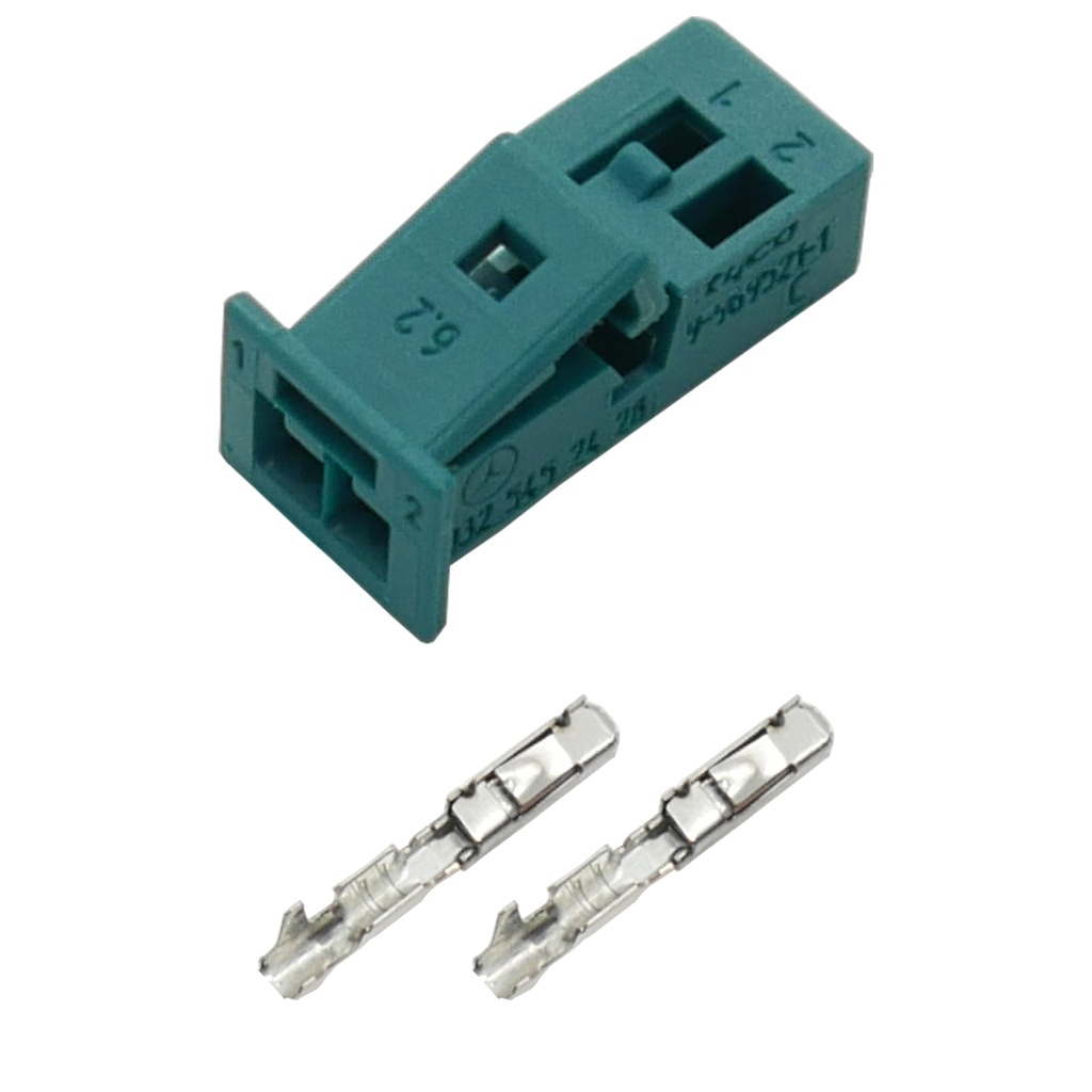[33-1414] Reparatursatz Stecker Buchse Set 2-pol Mercedes 0325452428