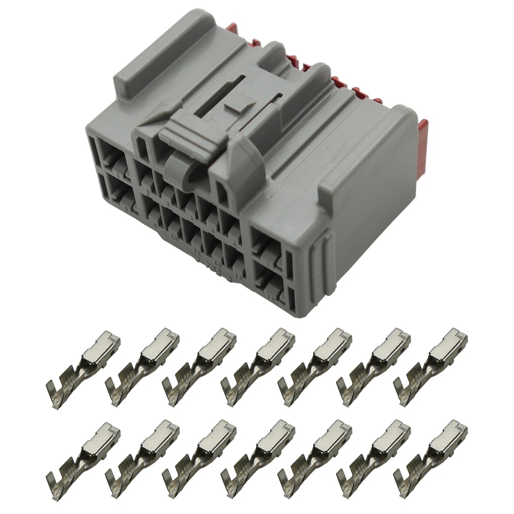 [33-1397] Reparatursatz Stecker Gehäuse Buchse Set 14-polig Yazaki 7283-5622-40