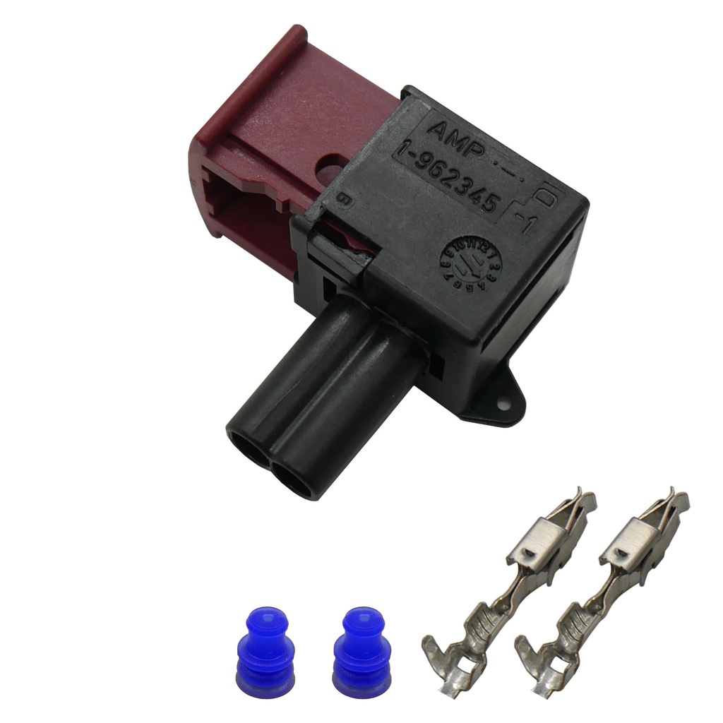 [33-1493] Reparatursatz Steckverbinder Stecker Buchse JPT 2-pol TYCO AMP TE 1-967239-1