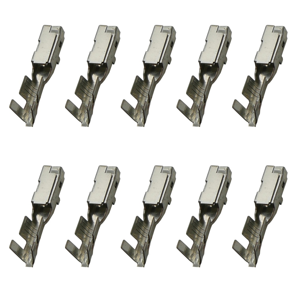 [33-1424] Yazaki 10x Kontakt Pin Stecker Crimp Buchse 7116-4112-02