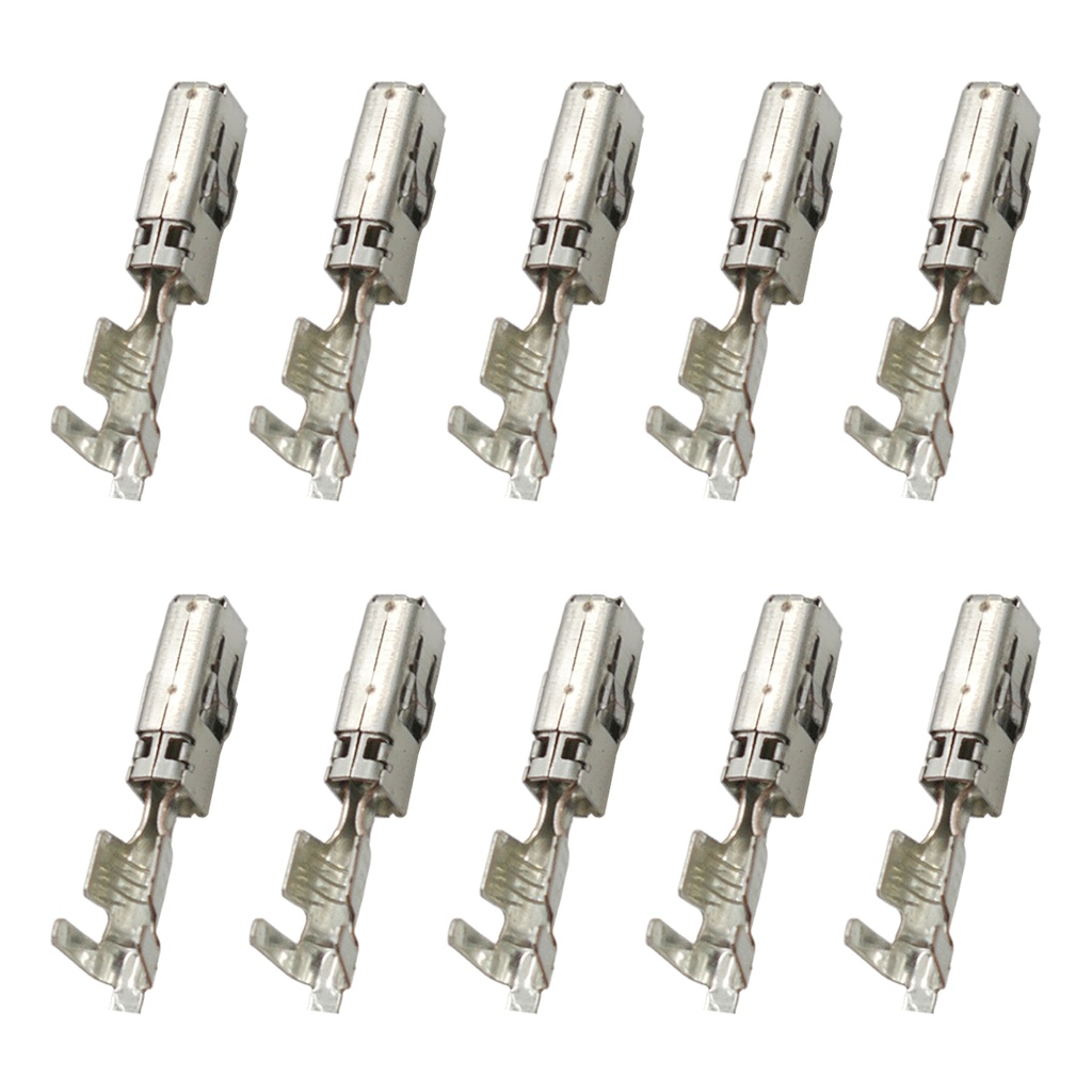 [33-1405] 10x MCP 2,8 Kontakt Pin Stecker Crimp Buchse 1,50-2,50mm² TE TYCO AMP 1-968851-1