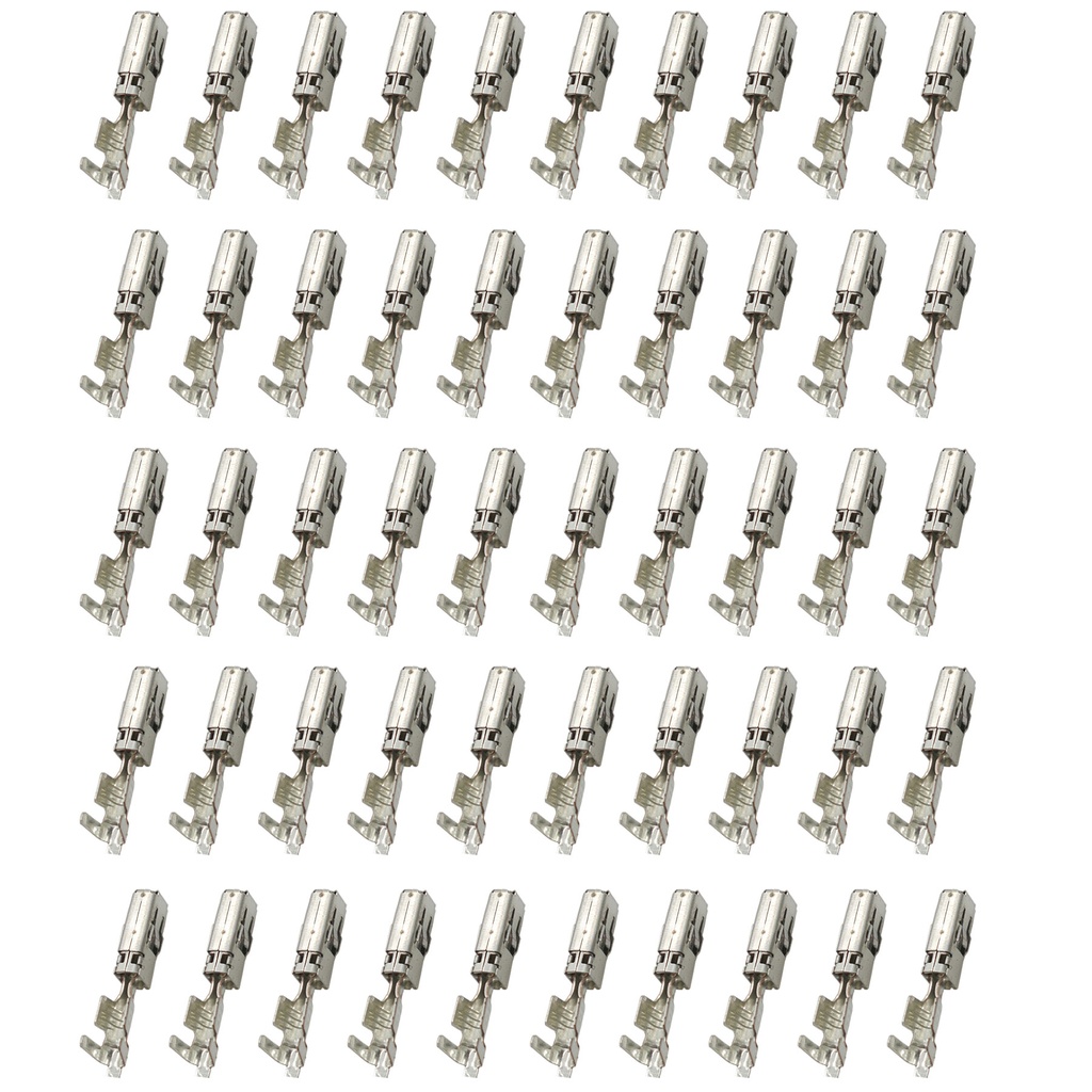 [33-1405-50] 50x MCP 2,8 Kontakt Pin Stecker Crimp Buchse TE TYCO AMP 1-968851-1