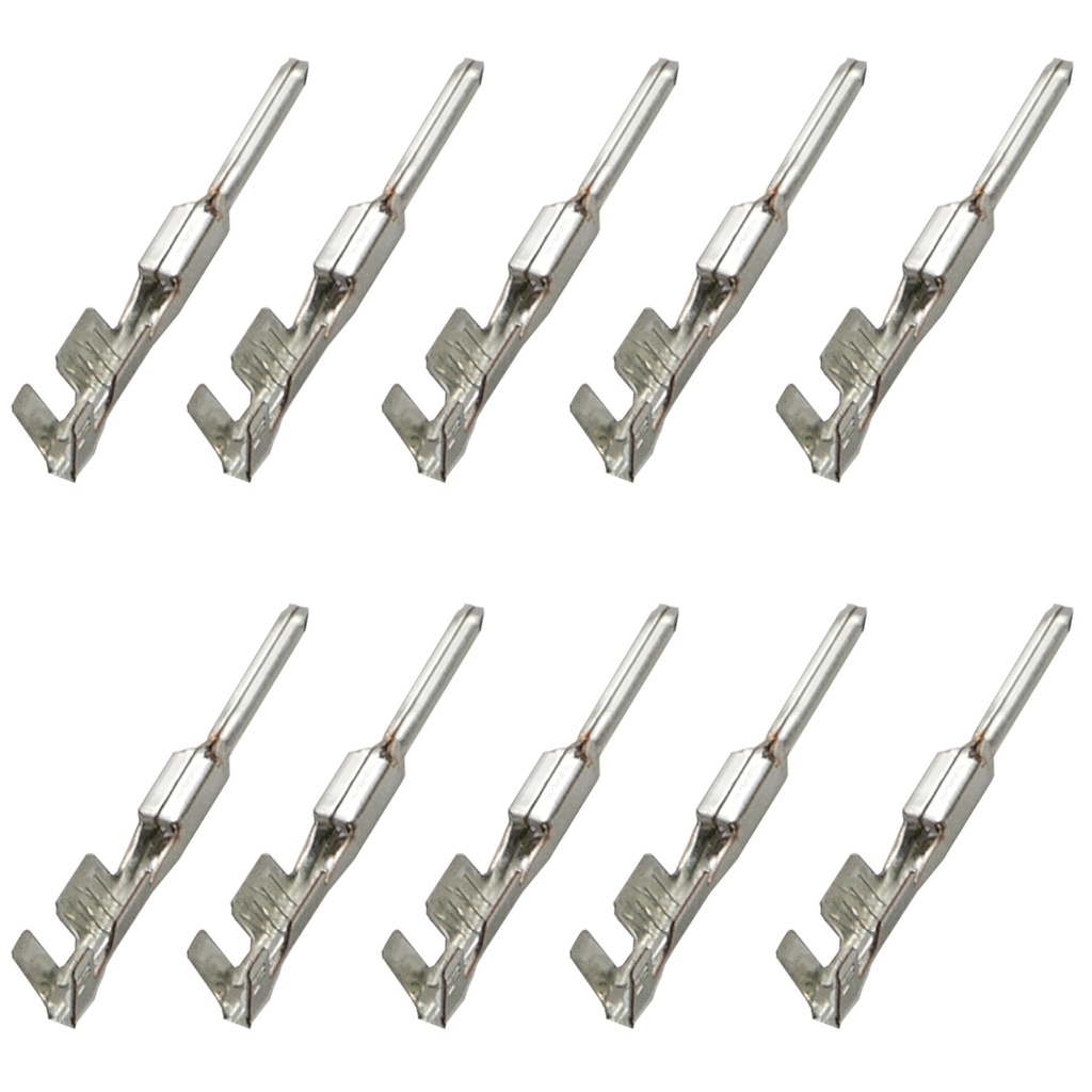 [33-1495] Yazaki 10x Kontakt Pin Stecker Crimp Stift 7114-4104-02  Querschnitt 0,30²-0,50²
