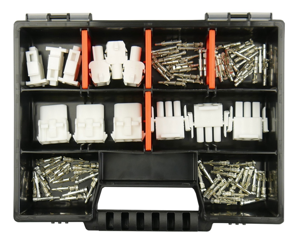 [33-1496-SK] Sortiment Set Universal-Mate-N-Lok Stecker TYCO TE AMP in 2-polig und 3-polig