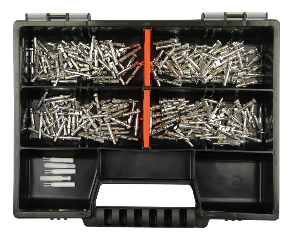 [33-1498-SK] Sortiment Universal-Mate-N-Lok Kontakte Pin TYCO AMP f. Querschnitt 0,20-2,10mm²