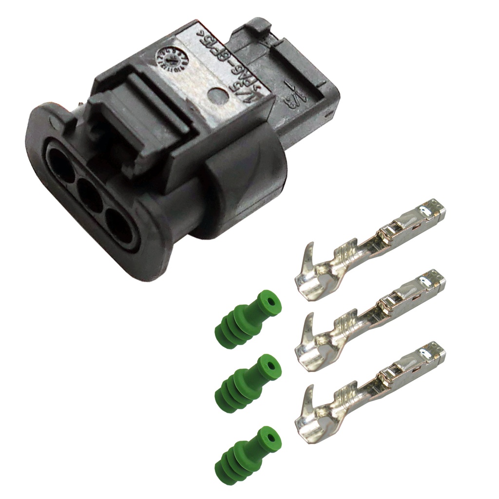 [33-1504] Reparatursatz Stecker 3-polig, MCON Steckverbinder VW 4H0973703 / 4H0 973 703