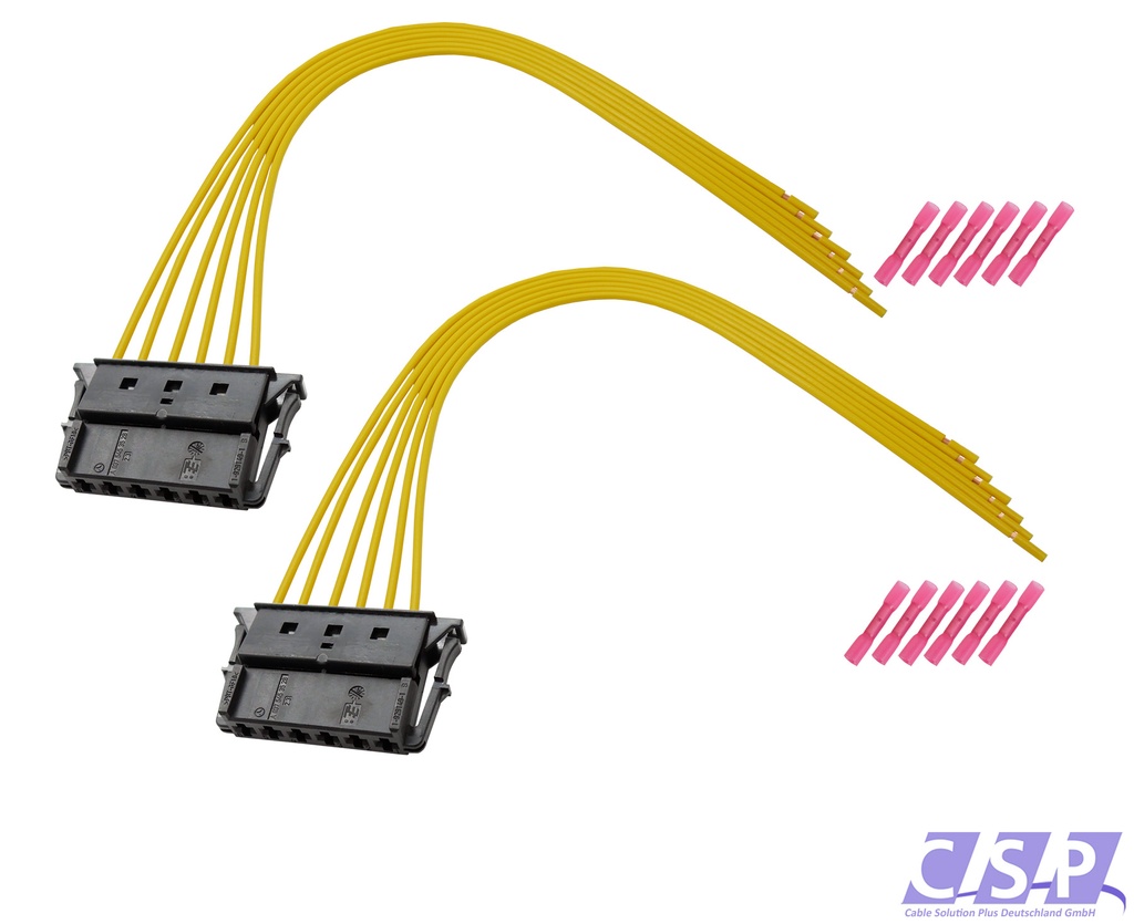 [33-1508-SET] 2x Stecker 6-pol. Heckleuchte Rückleuchte Mercedes C-Klasse A-Klasse Sprinter